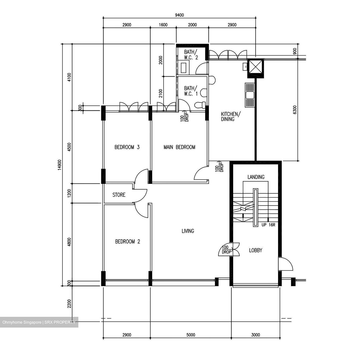 Blk 921 TAMPINES PALMSVILLE (Tampines), HDB 4 Rooms #532317421